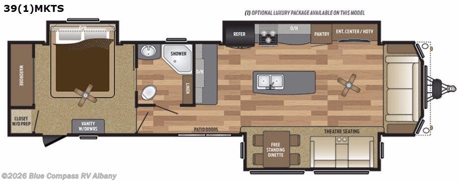 Used 2017 Keystone Retreat 39MKTS available in Latham, New York
