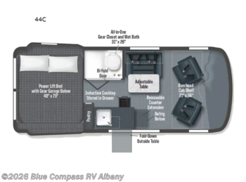 New 2027 Winnebago Revel Sport 44C available in Latham, New York