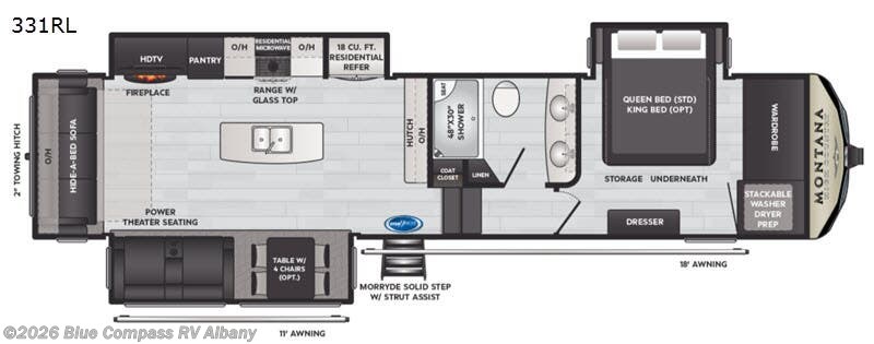 Used 2021 Keystone Montana High Country 331RL available in Latham, New York