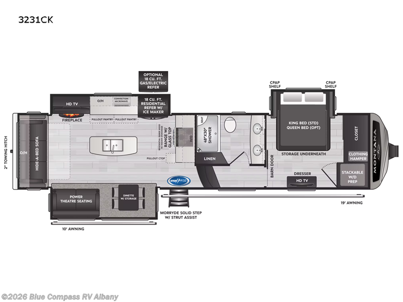 Used 2022 Keystone Montana 3231CK available in Latham, New York