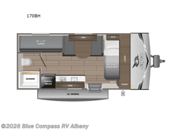New 2027 Jayco Jay Flight SLX 170BH available in Latham, New York