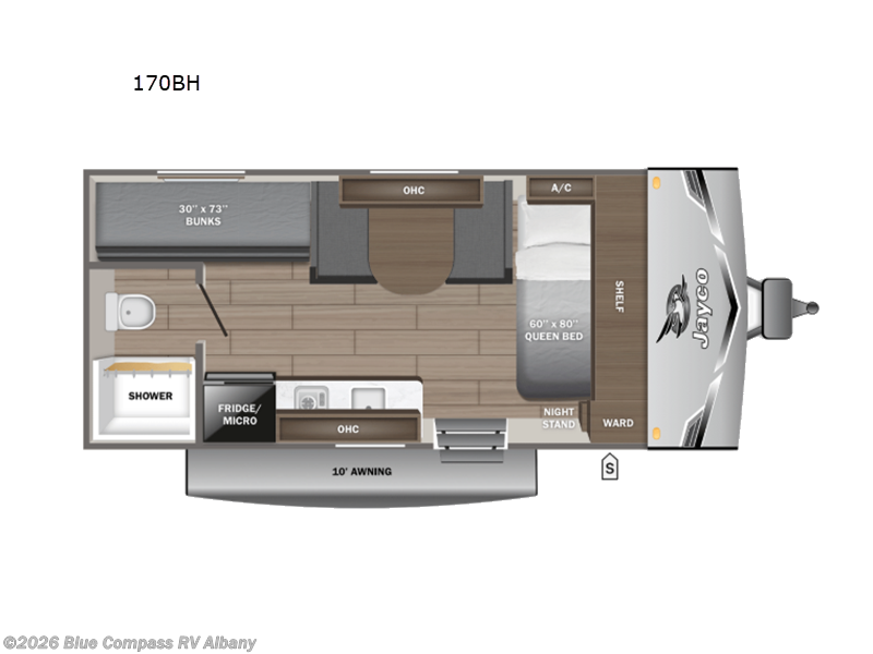 New 2027 Jayco Jay Flight SLX 170BH available in Latham, New York