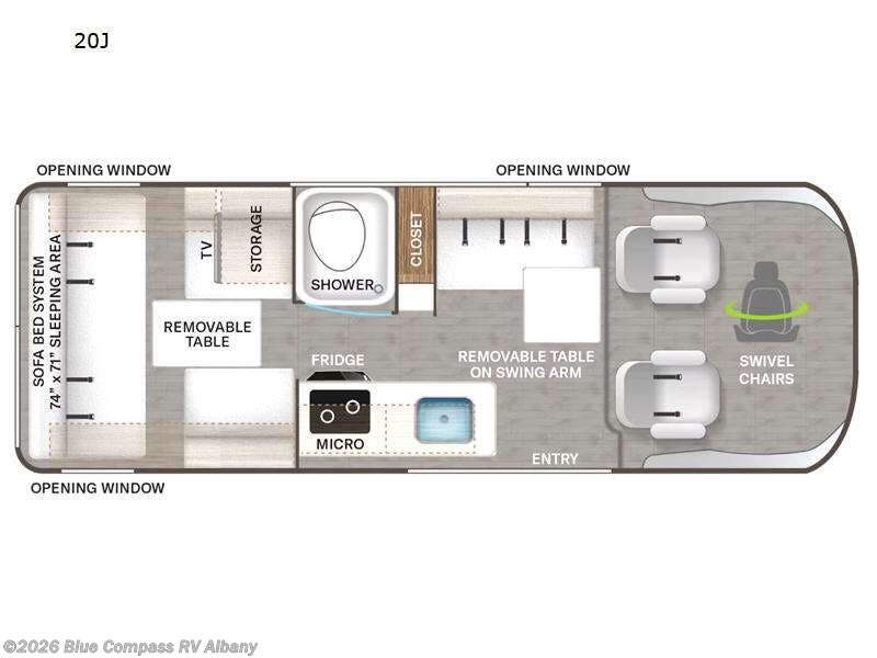 Used 2023 Thor Motor Coach Tellaro 20J available in Latham, New York