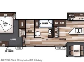 Used 2016 Forest River Wildwood Lodge 4092BFL available in Latham, New York