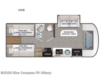 New 2027 Thor Motor Coach Gemini AWD 24KB available in Latham, New York