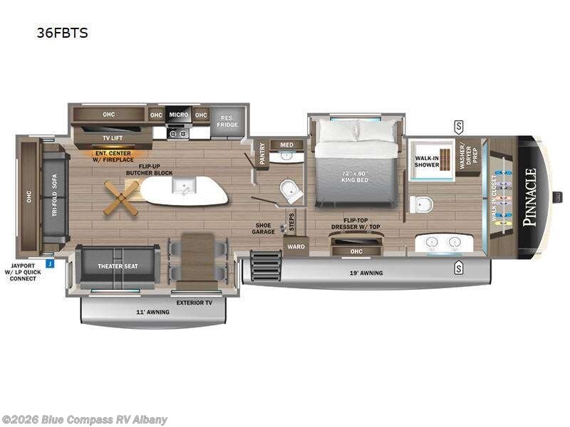Used 2023 Jayco Pinnacle 36FBTS available in Latham, New York
