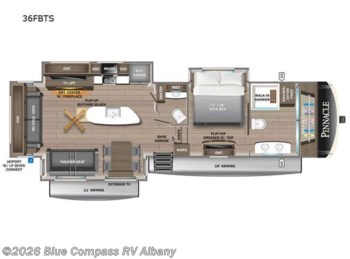 Used 2023 Jayco Pinnacle 36FBTS available in Latham, New York