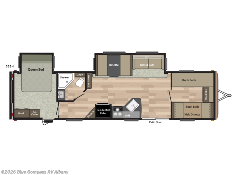 Used 2018 Keystone Springdale 38BH available in Latham, New York