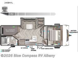 Used 2022 Forest River Wildwood X-Lite 240BHXL available in Latham, New York