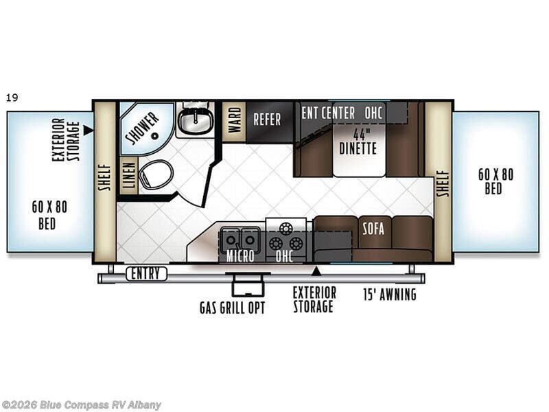 Used 2018 Forest River Rockwood Roo 19 available in Latham, New York