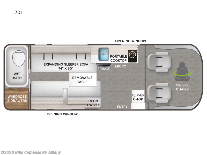 Used 2025 Thor Motor Coach Tellaro 20L available in Latham, New York
