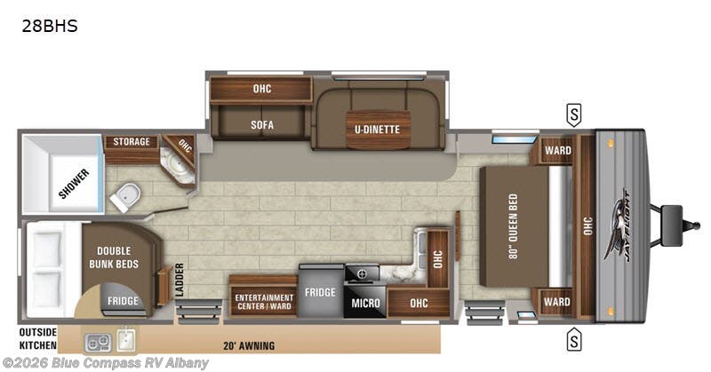 Used 2020 Jayco Jay Flight 28BHS available in Latham, New York