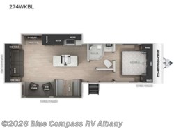 Used 2021 Forest River Cherokee Black Label 274WKBL available in Latham, New York