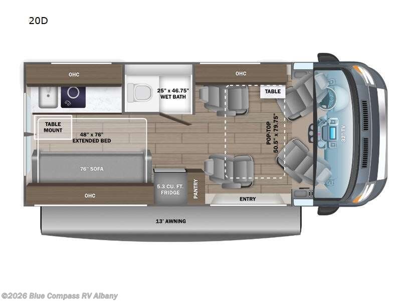 Used 2024  Jayco Swift 20D by Jayco from Blue Compass RV Albany in Latham, NY
