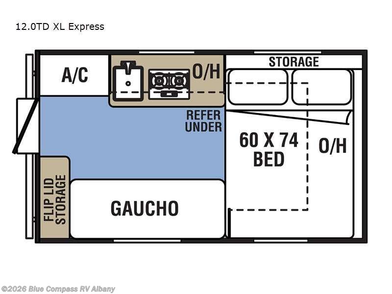 Used 2022 Coachmen Clipper Camping Trailers 12.0TD XL Express available in Latham, New York