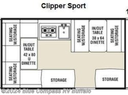 Used 2014 Coachmen Clipper Camping Trailers 128ST Sport available in West Seneca, New York