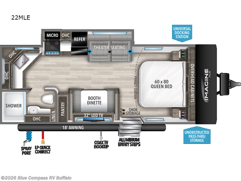 Used 2023 Grand Design Imagine XLS 22MLE available in West Seneca, New York