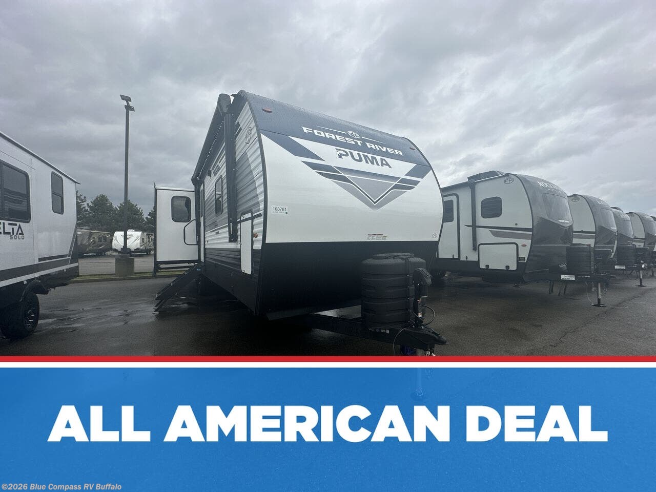 New 2026 Forest River Puma 31RLQS available in West Seneca, New York