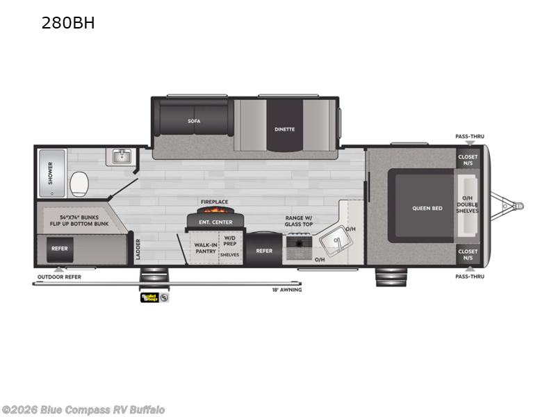 Used 2022 Keystone Springdale 280BH available in West Seneca, New York