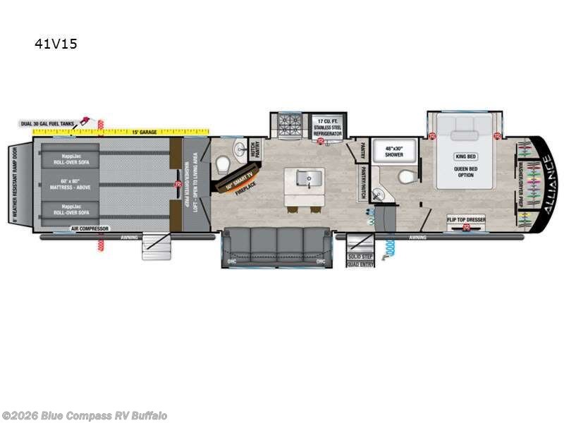 Used 2021 Alliance RV Valor 41V15 available in West Seneca, New York