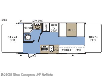 Used 2018 Coachmen Clipper Ultra-Lite 16RBD available in West Seneca, New York