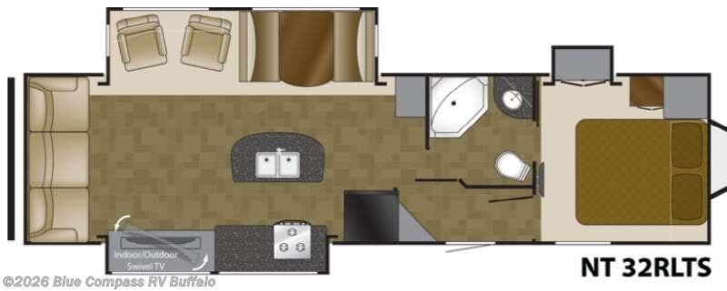 Used 2016 Heartland North Trail 32RLTS King available in West Seneca, New York