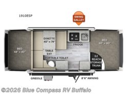 Used 2023 Forest River Rockwood Extreme Sports 1910ESP available in West Seneca, New York