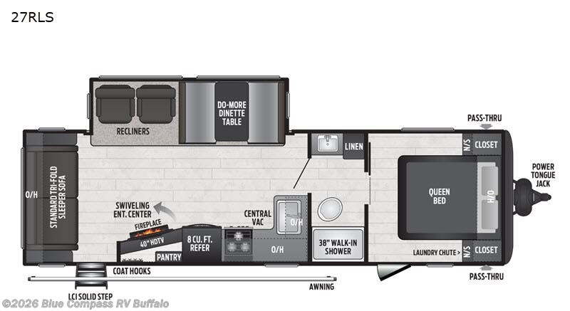 Used 2020 Keystone Hideout 27RLS available in West Seneca, New York