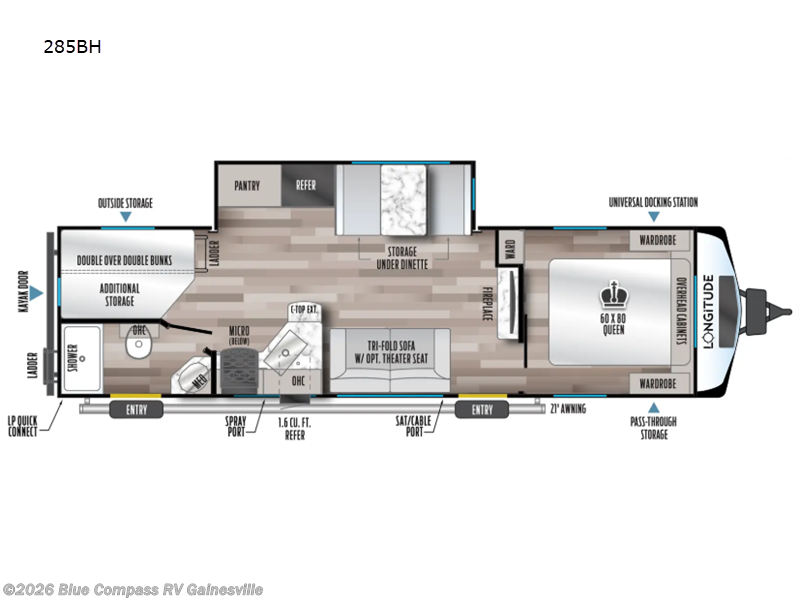 New 2026 East to West Longitude 285BH available in Alachua, Florida