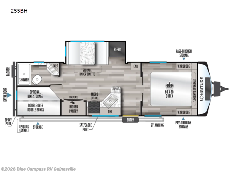New 2026 East to West Longitude 255BH available in Alachua, Florida
