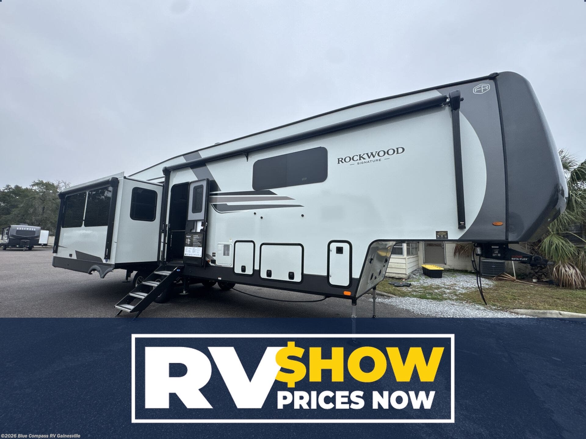 New 2026 Forest River Rockwood Signature 401SFB available in Alachua, Florida