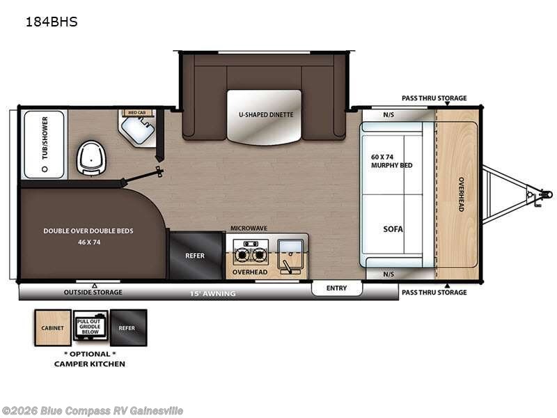 Used 2023 Forest River  Catalina 184BHS available in Alachua, Florida