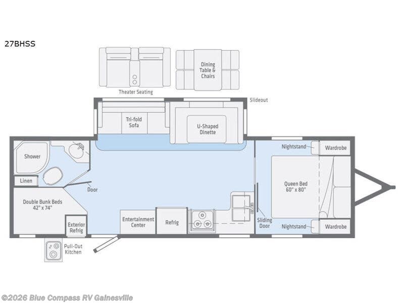 Used 2018 Winnebago Minnie Plus 27BHSS available in Alachua, Florida