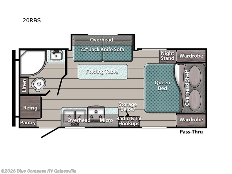 Used 2024 Gulf Stream Ameri-Lite Ultra Lite 20RBS available in Alachua, Florida
