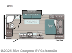 Used 2024 Gulf Stream Ameri-Lite Ultra Lite 20RBS available in Alachua, Florida