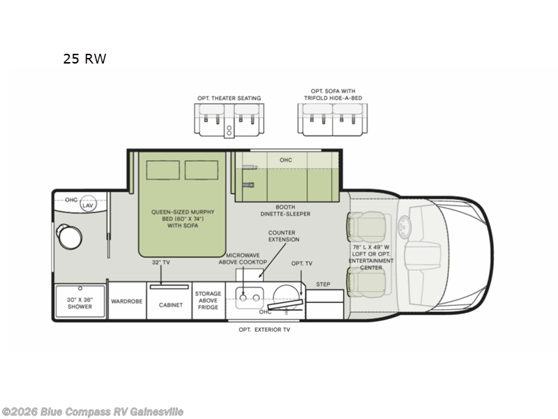 Used 2024 Tiffin Wayfarer 25 RW available in Alachua, Florida