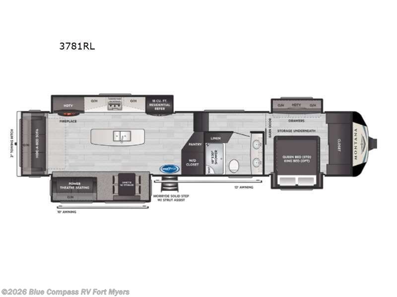 Used 2021 Keystone Montana 3781RL available in Fort Myers, Florida