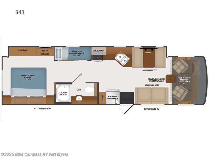 Used 2023 Fleetwood Flex 34J available in Fort Myers, Florida