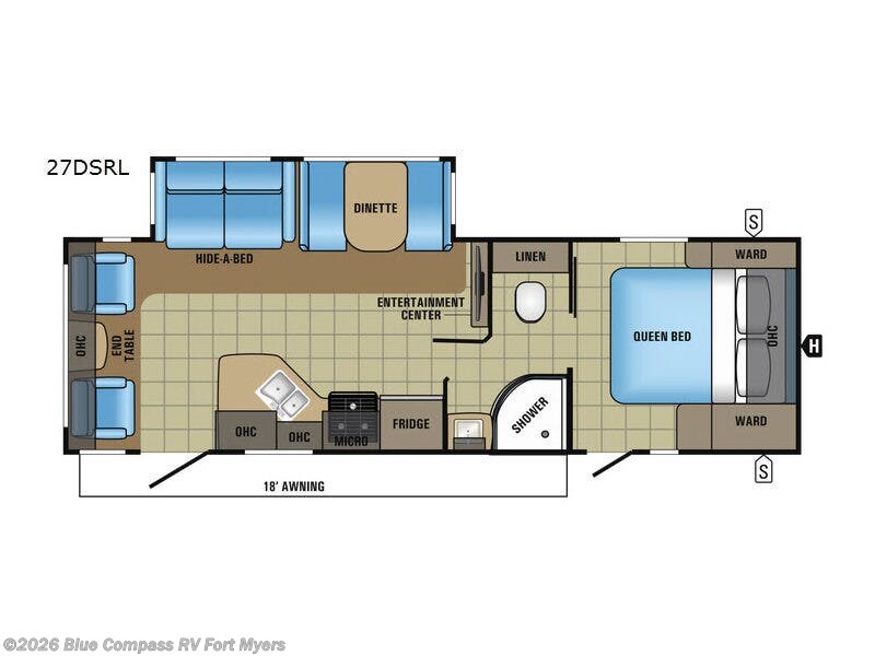 Used 2017 Jayco White Hawk 27DSRL available in Fort Myers, Florida
