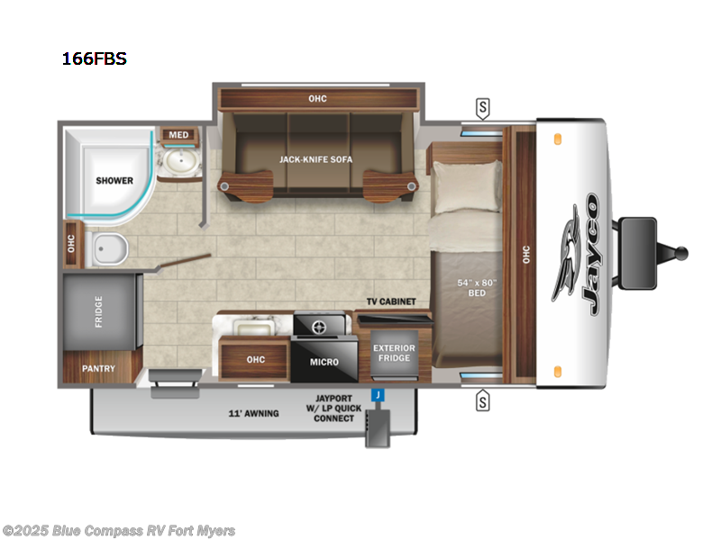 Used 2022 Jayco Jay Feather Micro 166FBS available in Fort Myers, Florida