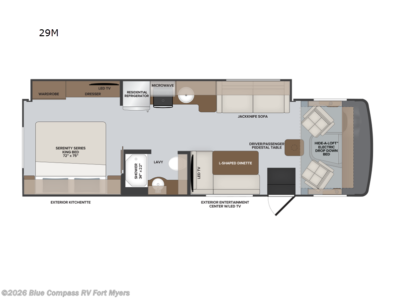 Used 2026 Holiday Rambler Admiral 29M available in Fort Myers, Florida