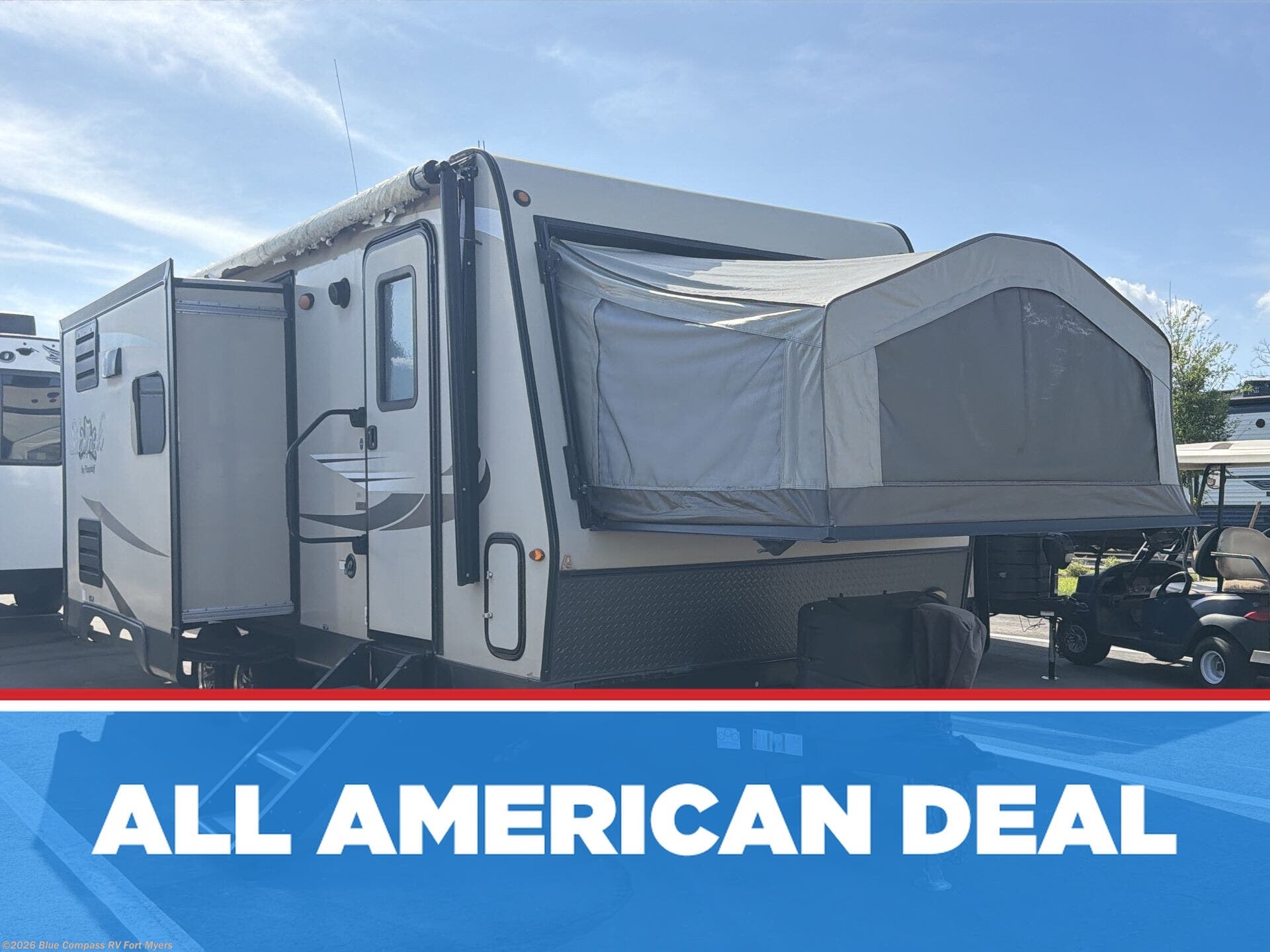 Used 2019 Forest River Flagstaff Shamrock 23IKSS available in Fort Myers, Florida