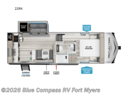 Used 2024 Grand Design Reflection 100 Series 22RK available in Fort Myers, Florida