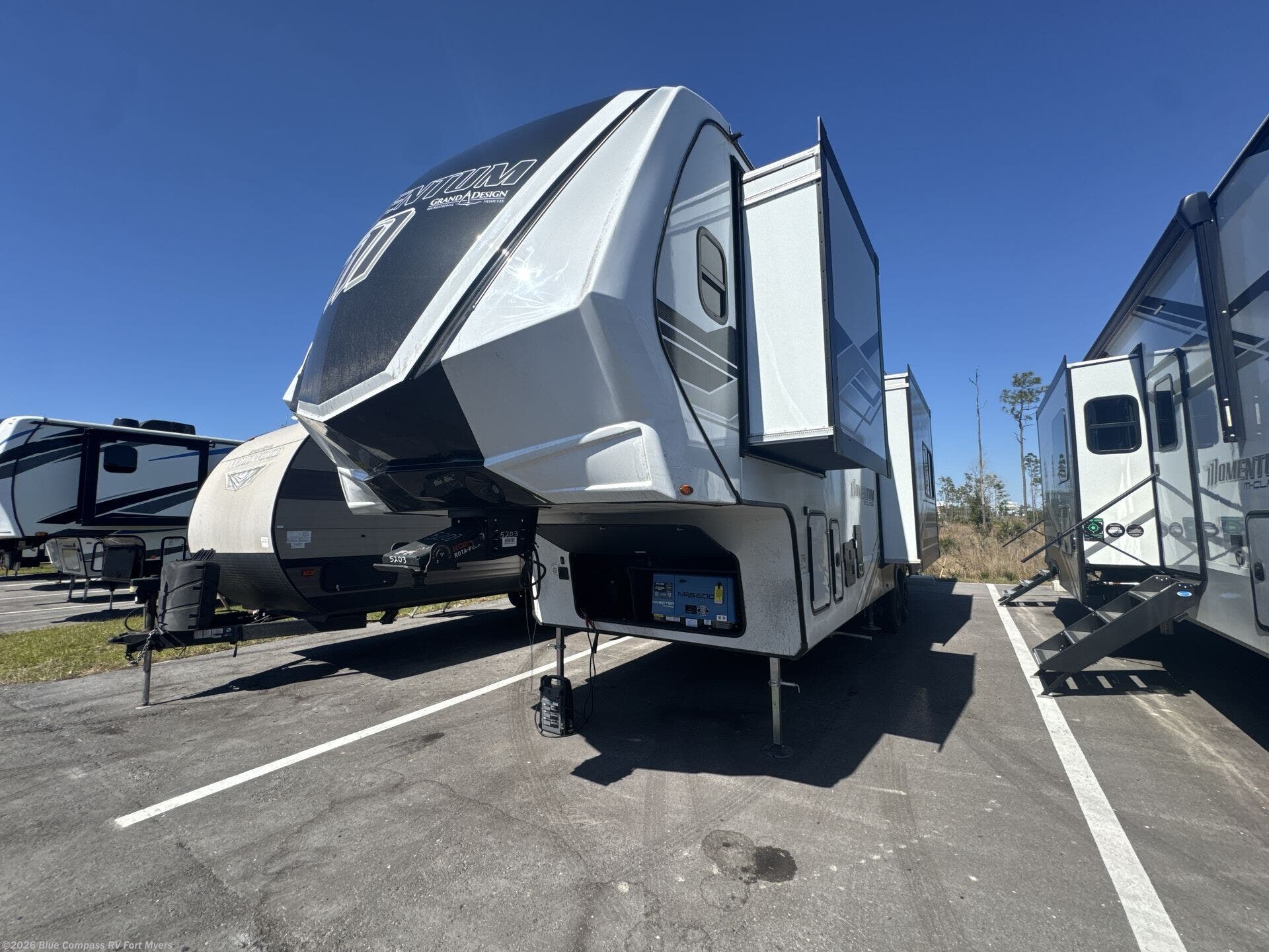 New 2026 Grand Design Momentum G-Class 325G available in Fort Myers, Florida