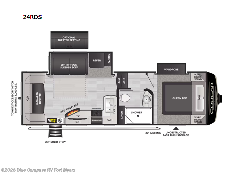 Used 2023 Keystone Cougar Half-Ton 24RDS available in Fort Myers, Florida