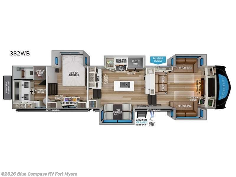 Used 2026 Grand Design Solitude 382WB available in Fort Myers, Florida