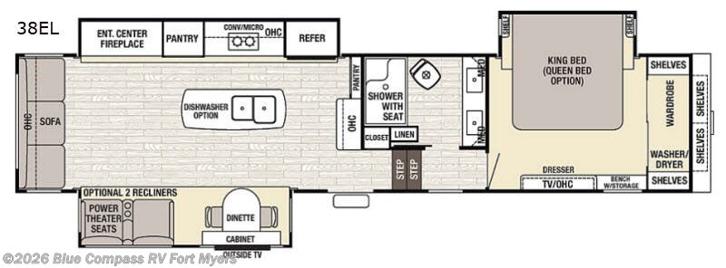 Used 2018 Forest River Cedar Creek Champagne Edition 38EL available in Fort Myers, Florida