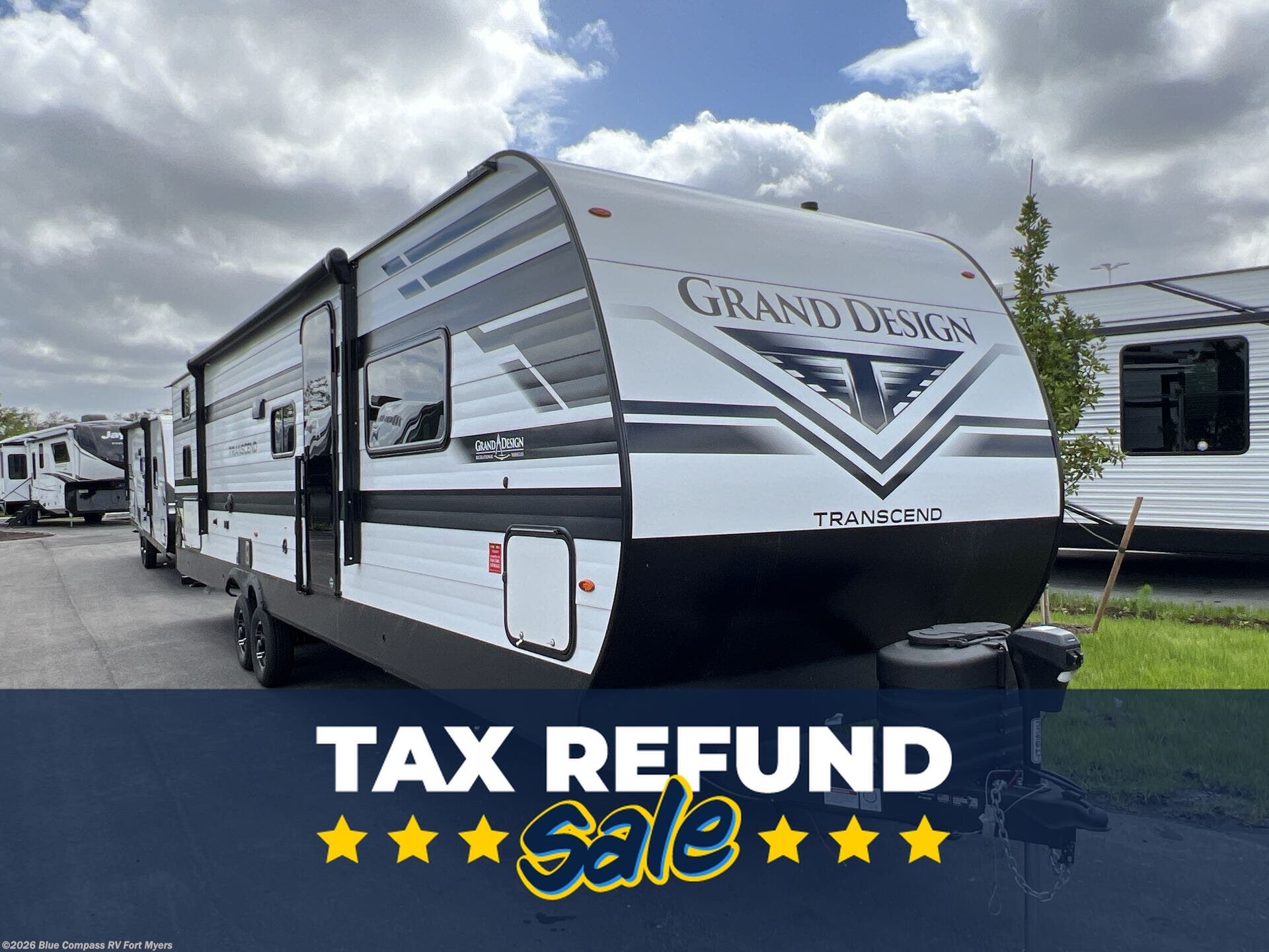 New 2026 Grand Design Transcend 335BHT available in Fort Myers, Florida