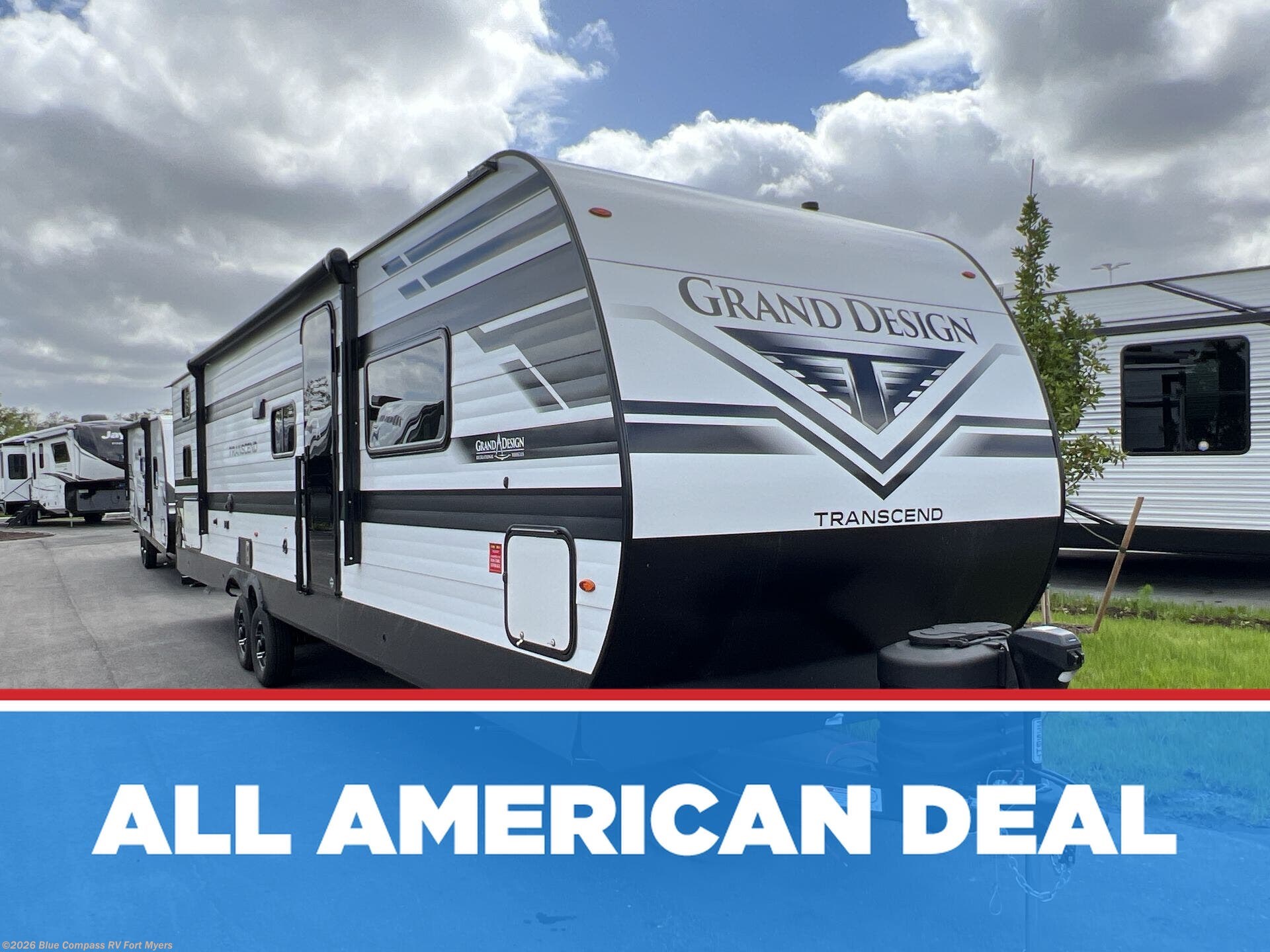 New 2026 Grand Design Transcend 335BHT available in Fort Myers, Florida
