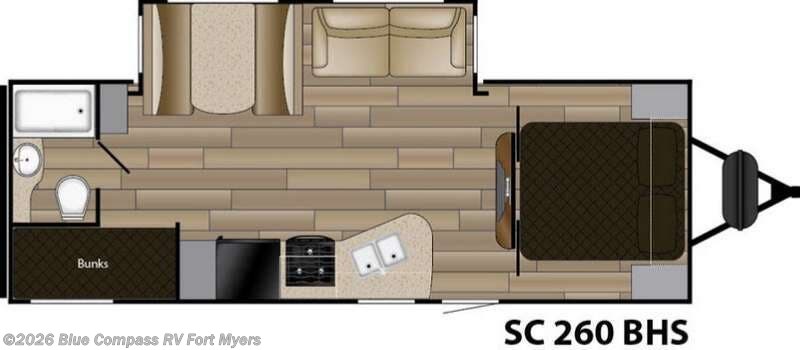 Used 2016 Cruiser RV Shadow Cruiser S-260BHS available in Fort Myers, Florida